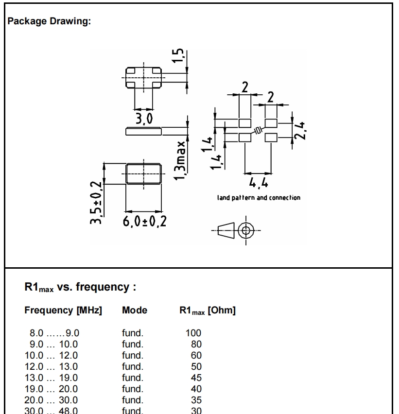 XMP-6135-1A-12pF-30MHz,6G物聯(lián)網(wǎng)晶振,KVG進(jìn)口無源晶體XMP-6100